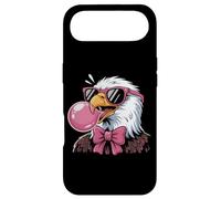 Funny Eagle Bubblegum Lunettes de Soleil Motif Oiseau Mignon Rose Coque pour iPhone Air