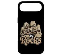 Funny Easily Distracted by Rocks Funny Stone Lover Geologist Coque pour iPhone Air