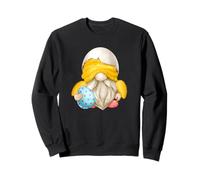 Funny Easter Chicken GNOME for Egg Hunting and Chicken Mom Sweatshirt