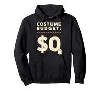 Funny Easy Halloween Costume Zero Money Ghost Sweat à Capuche