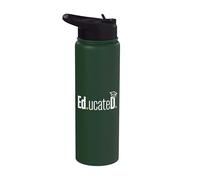 Funny Ed.D. EDD Ed.ucateD. Doctoral Graduate Student Stainless Steel Insulated Water Bottle