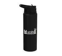 Funny Ed.D. EDD Ed.ucateD. Doctoral Graduate Student Stainless Steel Insulated Water Bottle