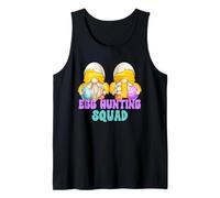 Funny Egg Hunting Squad for Women Mini Easter Chick Gnomes Débardeur
