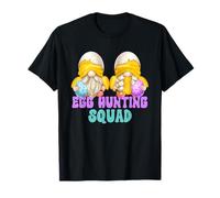 Funny Egg Hunting Squad for Women Mini Easter Chick Gnomes T-Shirt