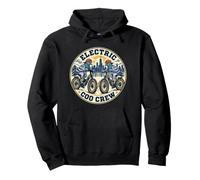 Funny Electric Coo Crew Pigeon E-Bike Riders Bike Design Sweat à Capuche