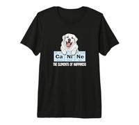 Funny Elements Happy Kids Great Pyrenees Lover T-Shirt Haut de Gamme