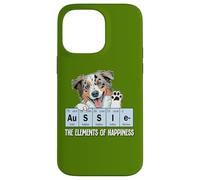 Funny Elements of Happiness Blue Merle Aussie Lover Coque pour iPhone 14 Pro Max