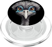 Funny Emu Lover Animal Face Autruche PopSockets PopGrip pour MagSafe