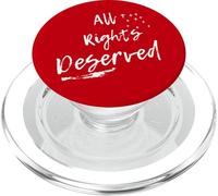 Funny Equality Human Rights Graphic Quote Empowerment PopSockets PopGrip pour MagSafe