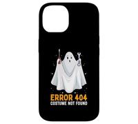 Funny Error 404 : Costume Not Found Easy Lazy Halloween Ghost Coque pour iPhone 14