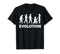 Funny Evolution Simps Meme Biologie Science Humour Design T-Shirt