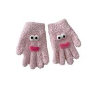 Funny Expression Baby Winter Gloves Stylish Children Winter Mittens Cartoon Finger Plush for Gift Children's Winter Mittens Warm & Cute Toddler Gloves Winter Gloves Cartoon Pattern Gloves for