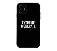 Funny Extreme Moderate Liberal Conservative Politics Design Coque pour iPhone 11