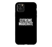 Funny Extreme Moderate Liberal Conservative Politics Design Coque pour iPhone 11 Pro Max