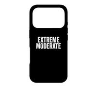 Funny Extreme Moderate Liberal Conservative Politics Design Coque pour iPhone 17 Pro