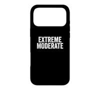 Funny Extreme Moderate Liberal Conservative Politics Design Coque pour iPhone 17 Pro Max