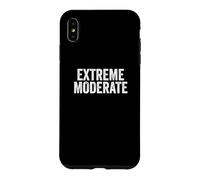 Funny Extreme Moderate Liberal Conservative Politics Design Coque pour iPhone XS Max
