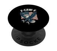 Funny F-Caw-F Pygargue à tête Blanche FCAWF PopSockets PopGrip Adhésif