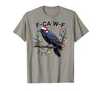 Funny F CAW F Raven Christmas Craw Fun T-Shirt