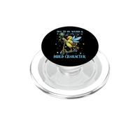 Funny Fairy Duck Meme Scooter en Route vers Un Personnage PopSockets PopGrip pour MagSafe