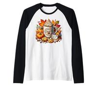 Funny Fall Coffee Mug for Autumn Women Cookie Crunch Coffee Manche Raglan