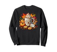 Funny Fall Coffee Mug for Autumn Women Cookie Crunch Coffee Sweatshirt
