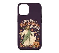 Funny Fall O Ween Jésus Automne Halloween Chrétien Coque pour iPhone 12/12 Pro