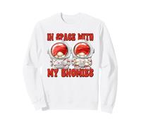 Funny Family Quote with Space Themed GNOME Astronaut Lover Sweatshirt