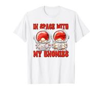 Funny Family Quote with Space Themed GNOME Astronaut Lover T-Shirt