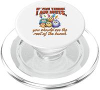 Funny Family Reunion Sarcastic Bird If You Think I Am Nuts PopSockets PopGrip pour MagSafe