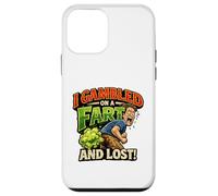 Funny Fart Joke - I Gambled on a Fart and Lost - Humour Brut Coque pour iPhone 12 Mini