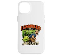 Funny Fart Joke - I Gambled on a Fart and Lost - Humour Brut Coque pour iPhone 14 Plus