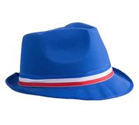 Funny Fashion - Chapeau Borsalino Toile France Bonnets, Masques et Accessoires de fête (e62603)