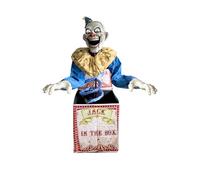 Funny Fashion Clown Jack in The Box - Animé - 180 cm - Décoration d'Halloween
