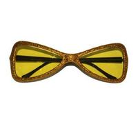 Funny Fashion - Lunettes Gag Noeud Papillon à Paillettes Mix Casquettes, Masques et Accessoires pour Fiesta (e60866)