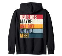 Funny Fat People Sarcasm Gym Citation Big Belly Humour Vintage Sweat à Capuche