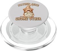 Funny Fathers Day GNOME Grandpa Graphic for Men Labrador Dad PopSockets PopGrip pour MagSafe