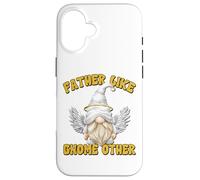 Funny Fathers Day GNOME Graphic for Men Grandpa Angel Dad Coque pour iPhone 16
