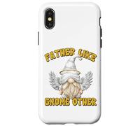 Funny Fathers Day GNOME Graphic for Men Grandpa Angel Dad Coque pour iPhone X/XS