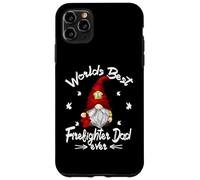 Funny Fathers Day GNOME to Firefighter and Best Fireman Dad Coque pour iPhone 11 Pro Max