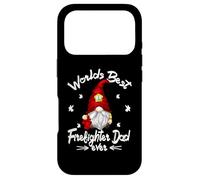 Funny Fathers Day GNOME to Firefighter and Best Fireman Dad Coque pour iPhone 17 Pro