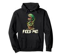 Funny Feed Me Always Hungry Venus Fly Trap Chemise Halloween Sweat à Capuche