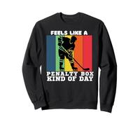 Funny Feels Like A Penalty Box Kind of Day T-Shirt de Hockey Amusant Sweatshirt
