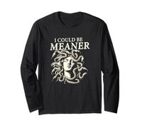Funny Female Gaze Staring Petrify I Could Be Meaner Medusa Manche Longue