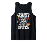 Funny Ferret Designs « Ferret In Space » pour les amateurs de furet Débardeur