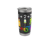 Funny Fiesta Boisson Tequila Sel Lime Shot Boissons Math Gobelet isotherme en acier inoxydable double paroi