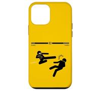 Funny Figures Stick Men Cartoon Fight Gaming Graphic Design Coque pour iPhone 12 Mini