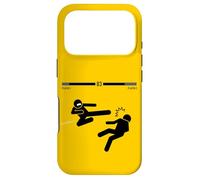 Funny Figures Stick Men Cartoon Fight Gaming Graphic Design Coque pour iPhone 17 Pro