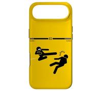 Funny Figures Stick Men Cartoon Fight Gaming Graphic Design Coque pour iPhone Air