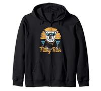 Funny Filthy Rich Old English Bulldog American Lunettes de soleil Sweat à Capuche
